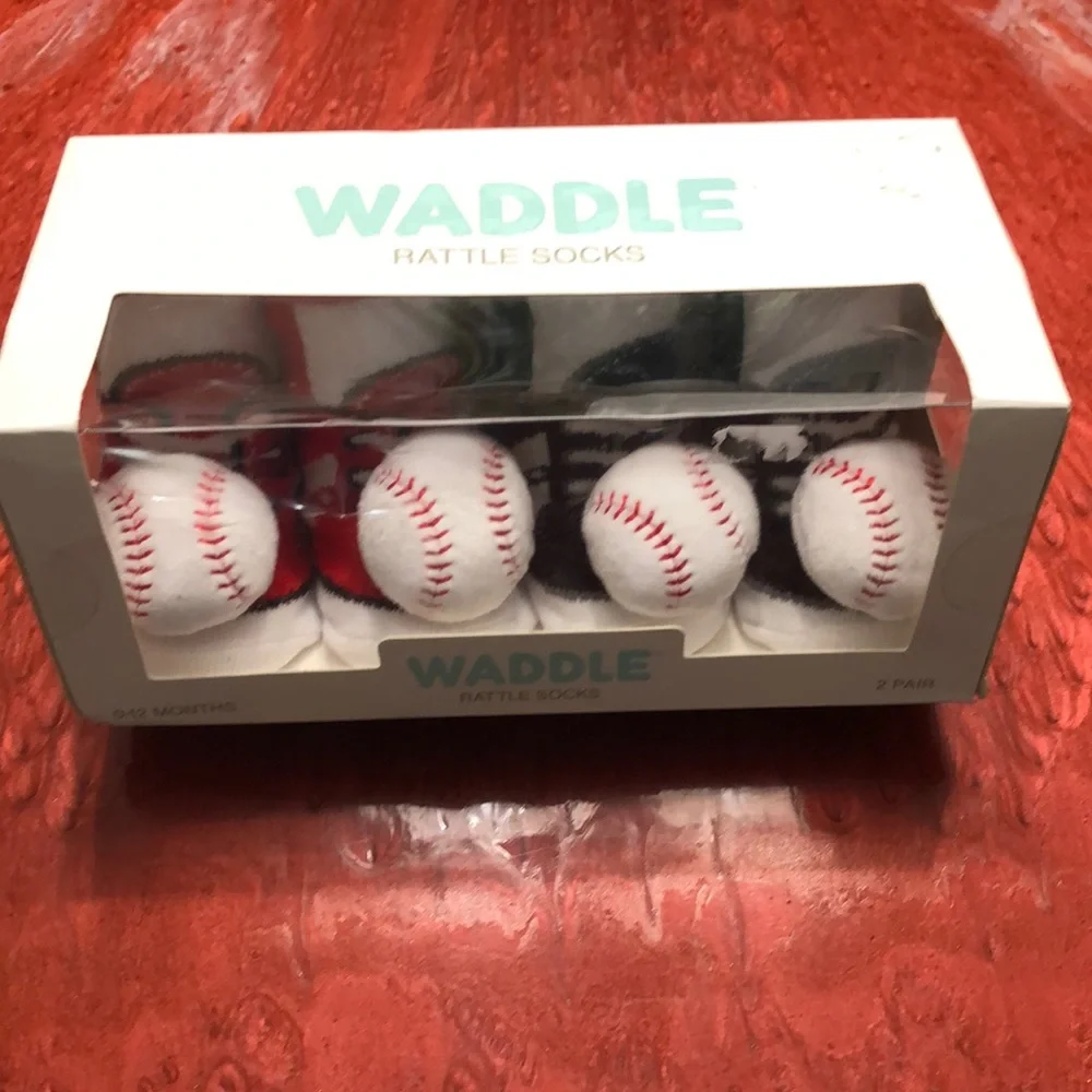 Waddle rattle‎ socks 0-12 month - Picture 2 of 4